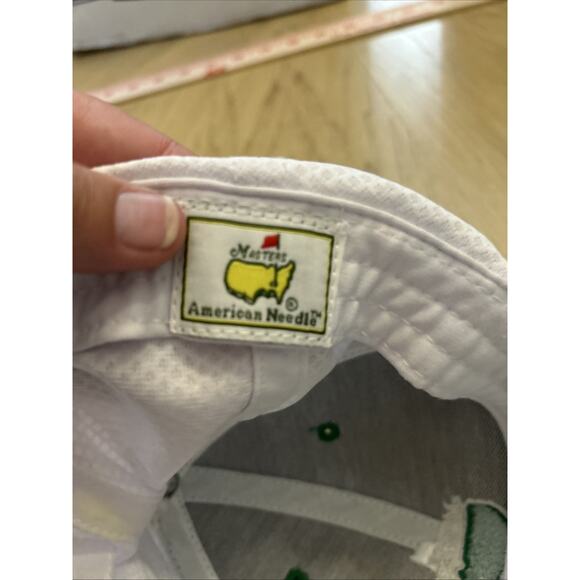 Masters Golf Green/White Mesh Performance Americn Needle Hat Augusta National - Picture 8 of 11